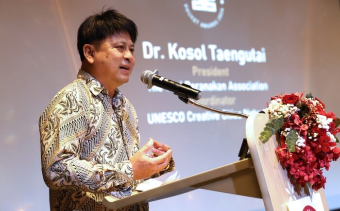 Dr. Kosol Taengutai, the UNESCO Creative Cities Network, he played a key role in establishing Phuket as a UNESCO City of Gastronomy