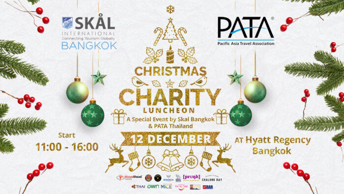 Tourism Leaders Unite for Bangkok's SKAL & PATA Christmas Lunch 2024 - TRAVELINDEX